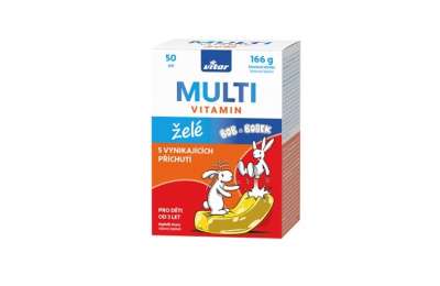 Vitar Kids Multi мультивитамины для детей в форме желе, 50 шт.